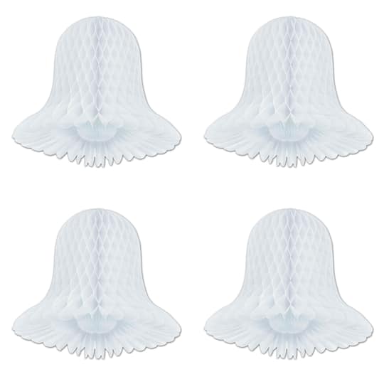 Beistle White Tissue Westminster Bells